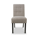 Pryder Tweed Fabric Dining Chair Mocha BL from Roseland Furniture
