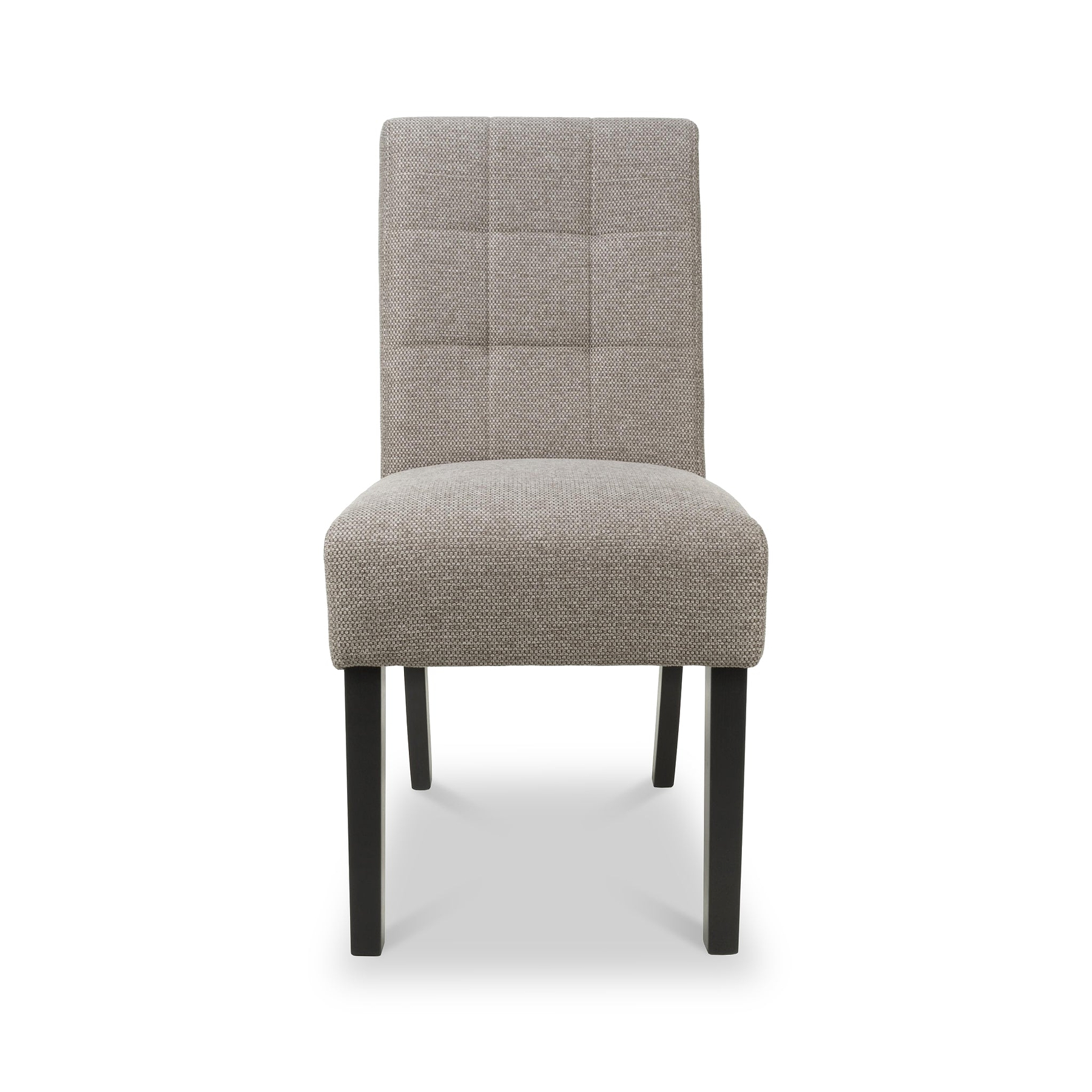 Pryder Tweed Fabric Dining Chair Mocha BL from Roseland Furniture