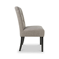 Pryder Tweed Fabric Dining Chair Mocha BL from Roseland Furniture