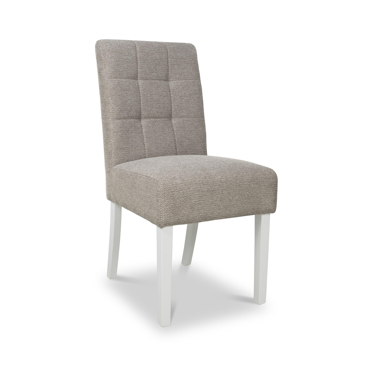 Pryder Tweed Fabric Dining Chair Mocha WL from Roseland Furniture