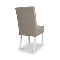 Pryder Tweed Fabric Dining Chair Mocha WL from Roseland Furniture
