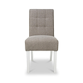 Pryder Tweed Fabric Dining Chair Mocha WL from Roseland Furniture