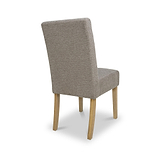 Pryder Tweed Fabric Dining Chair Mocha NL from Roseland Furniture