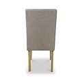 Pryder Tweed Fabric Dining Chair Mocha NL from Roseland Furniture