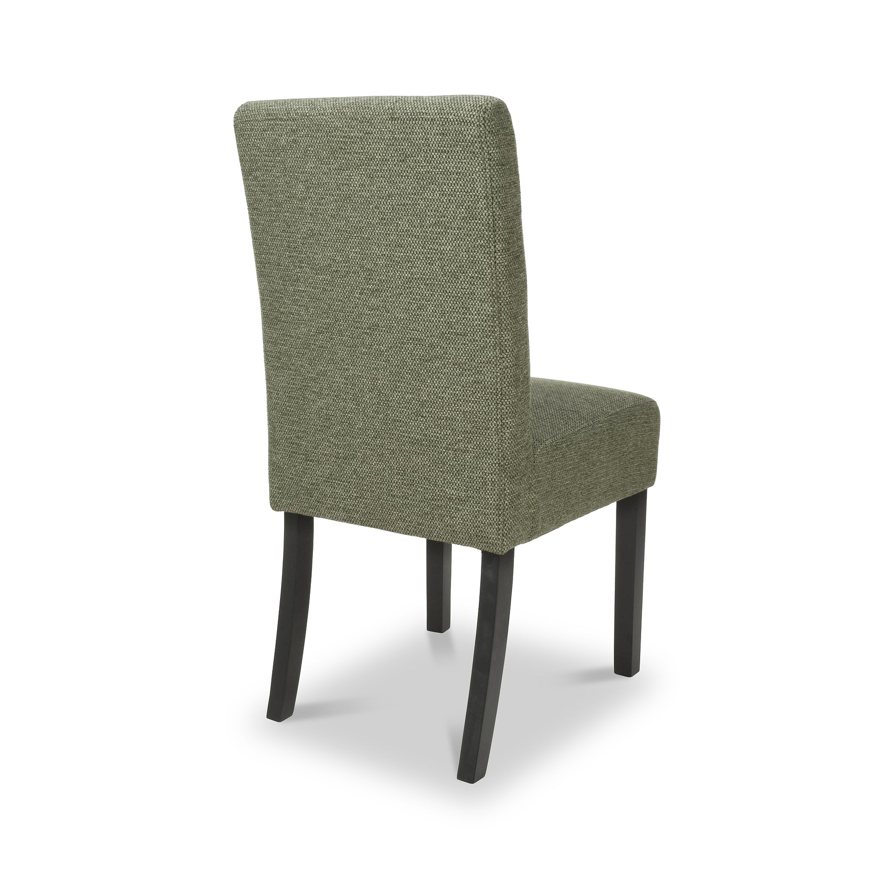 Pryder Tweed Fabric Dining Chair Green BL from Roseland Furniture