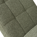 Pryder Tweed Fabric Dining Chair Green BL from Roseland Furniture