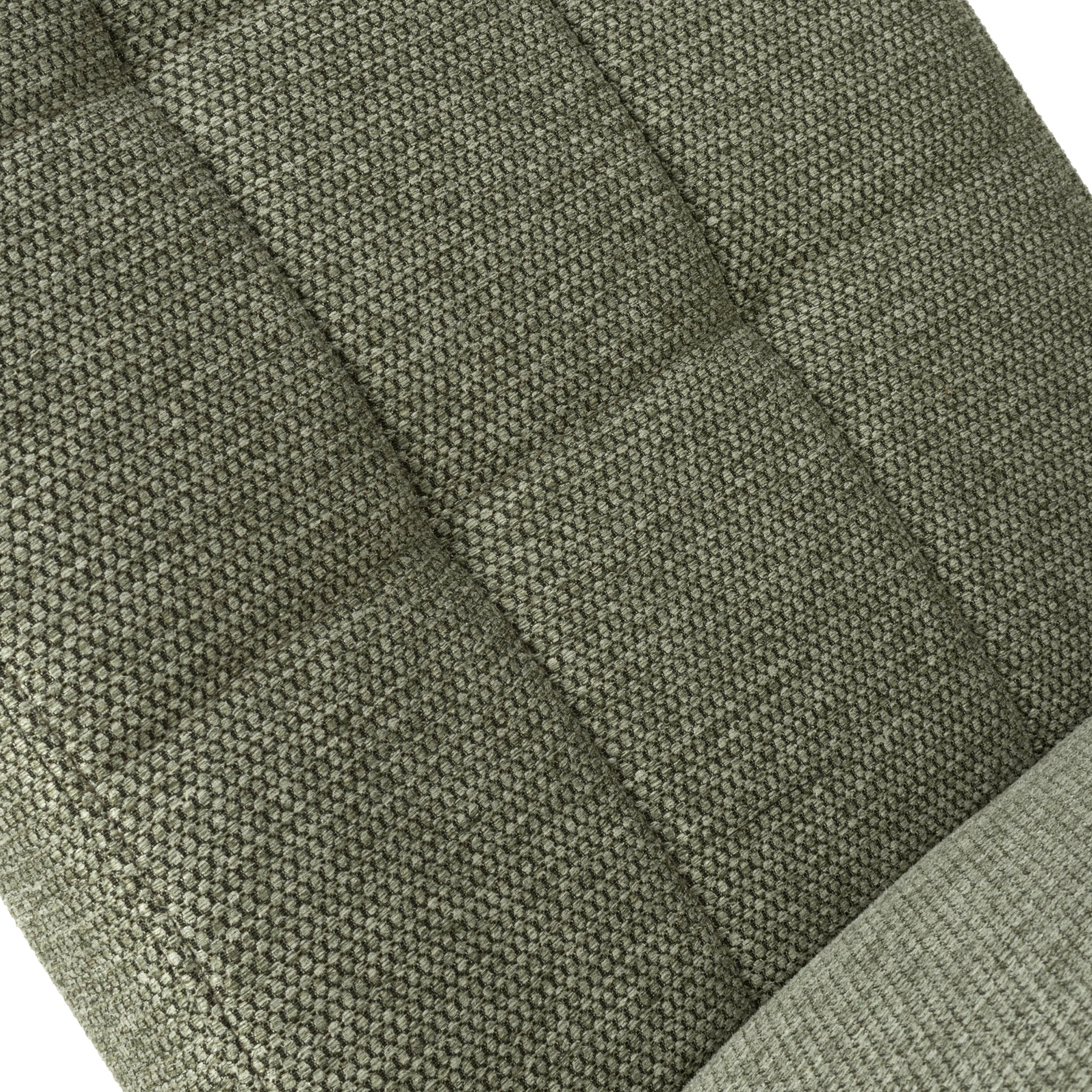 Pryder Tweed Fabric Dining Chair Green BL from Roseland Furniture