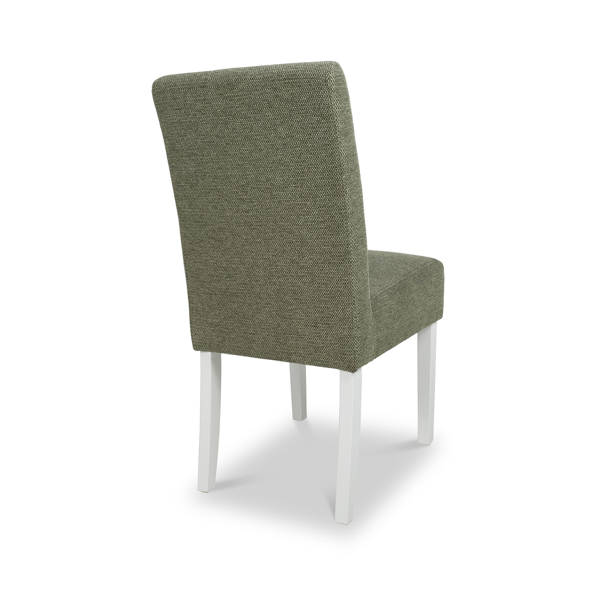 Pryder Tweed Fabric Dining Chair Green WL from Roseland Furniture