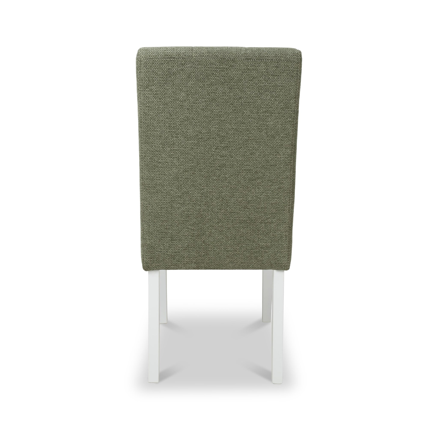 Pryder Tweed Fabric Dining Chair Green WL from Roseland Furniture