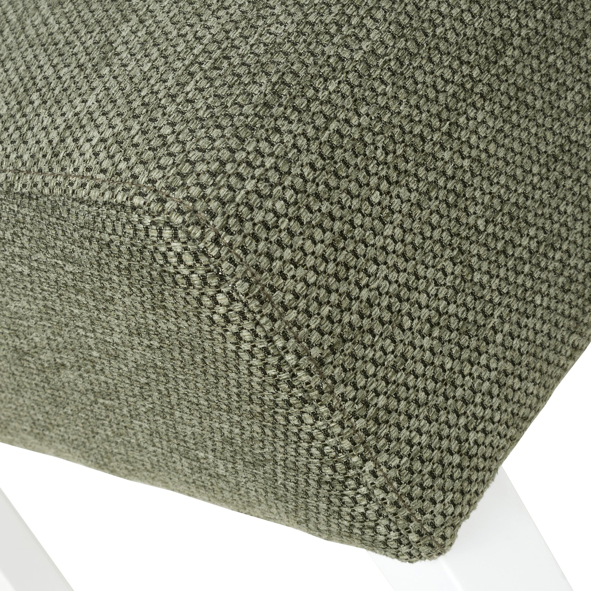 Pryder Tweed Fabric Dining Chair Green WL from Roseland Furniture