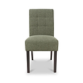 Pryder Tweed Fabric Dining Chair Green WNL from Roseland Furniture