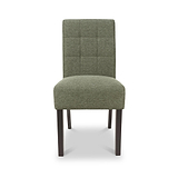 Pryder Tweed Fabric Dining Chair Green WNL from Roseland Furniture