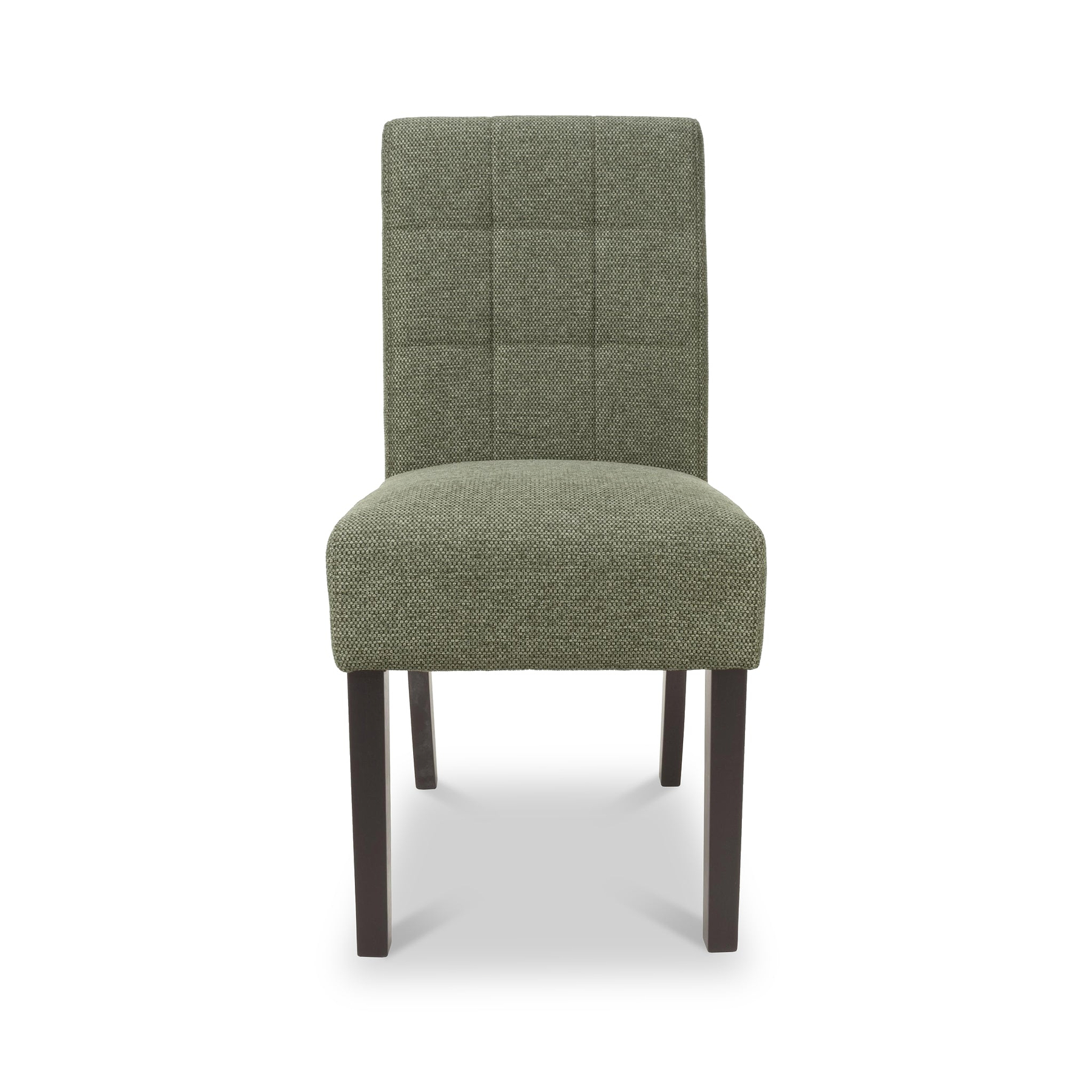Pryder Tweed Fabric Dining Chair Green WNL from Roseland Furniture