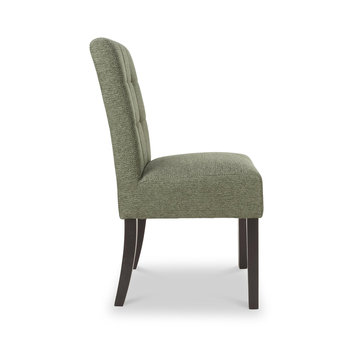 Pryder Tweed Fabric Dining Chair Green WNL from Roseland Furniture