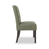 Pryder Tweed Fabric Dining Chair Green WNL from Roseland Furniture