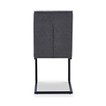 Brando Faux Leather Dining Chair Grey from Roseland Furniture