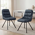 Leni Faux Leather Dining Chair from Roseland Furniture