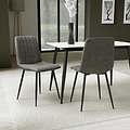 Luna Microfibre Dining Chair from Roseland Furniture