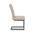Rino Faux Leather Dining Chair Beige from Roseland Furniture