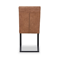 Rino Faux Leather Dining Chair Tan from Roseland Furniture