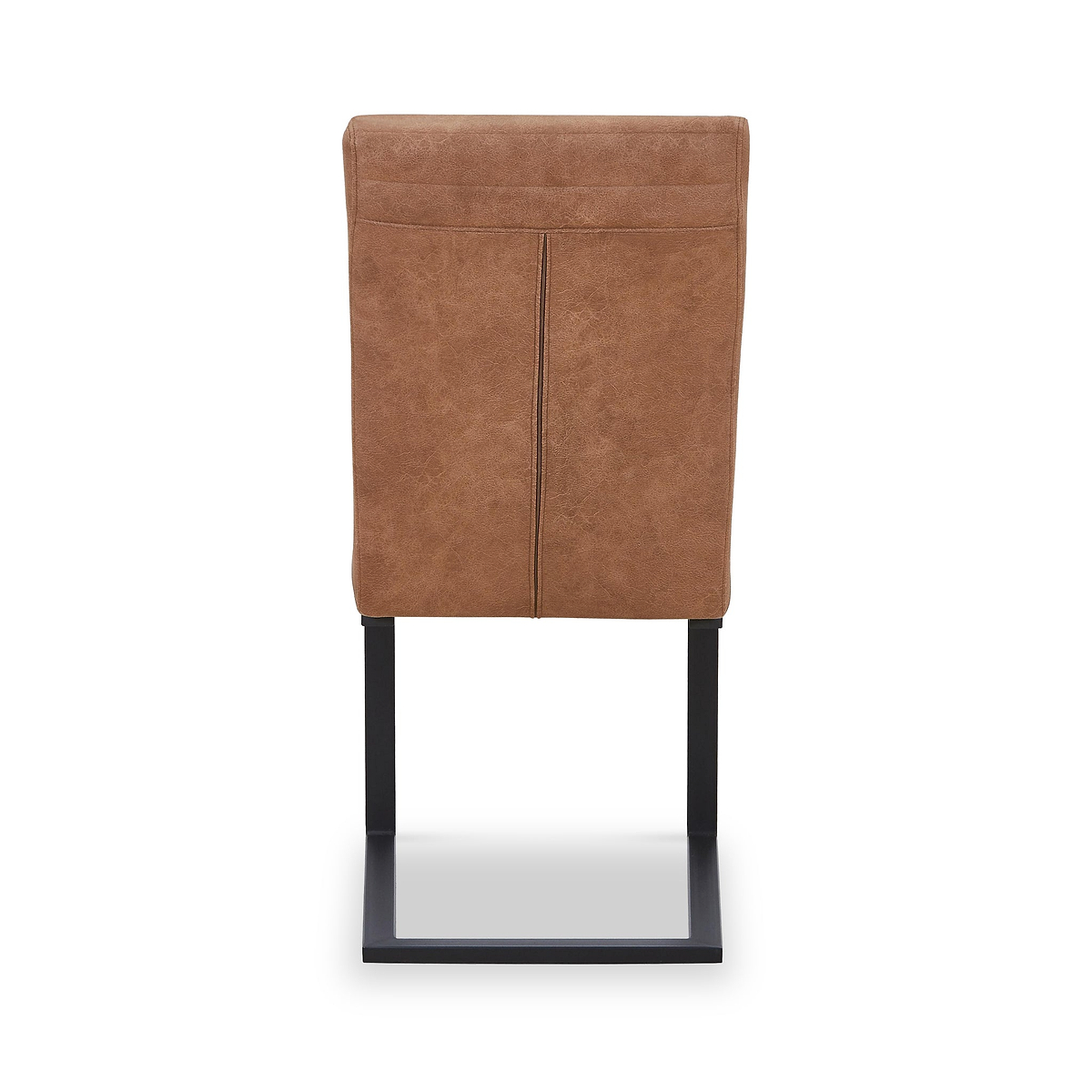 Rino Faux Leather Dining Chair Tan from Roseland Furniture