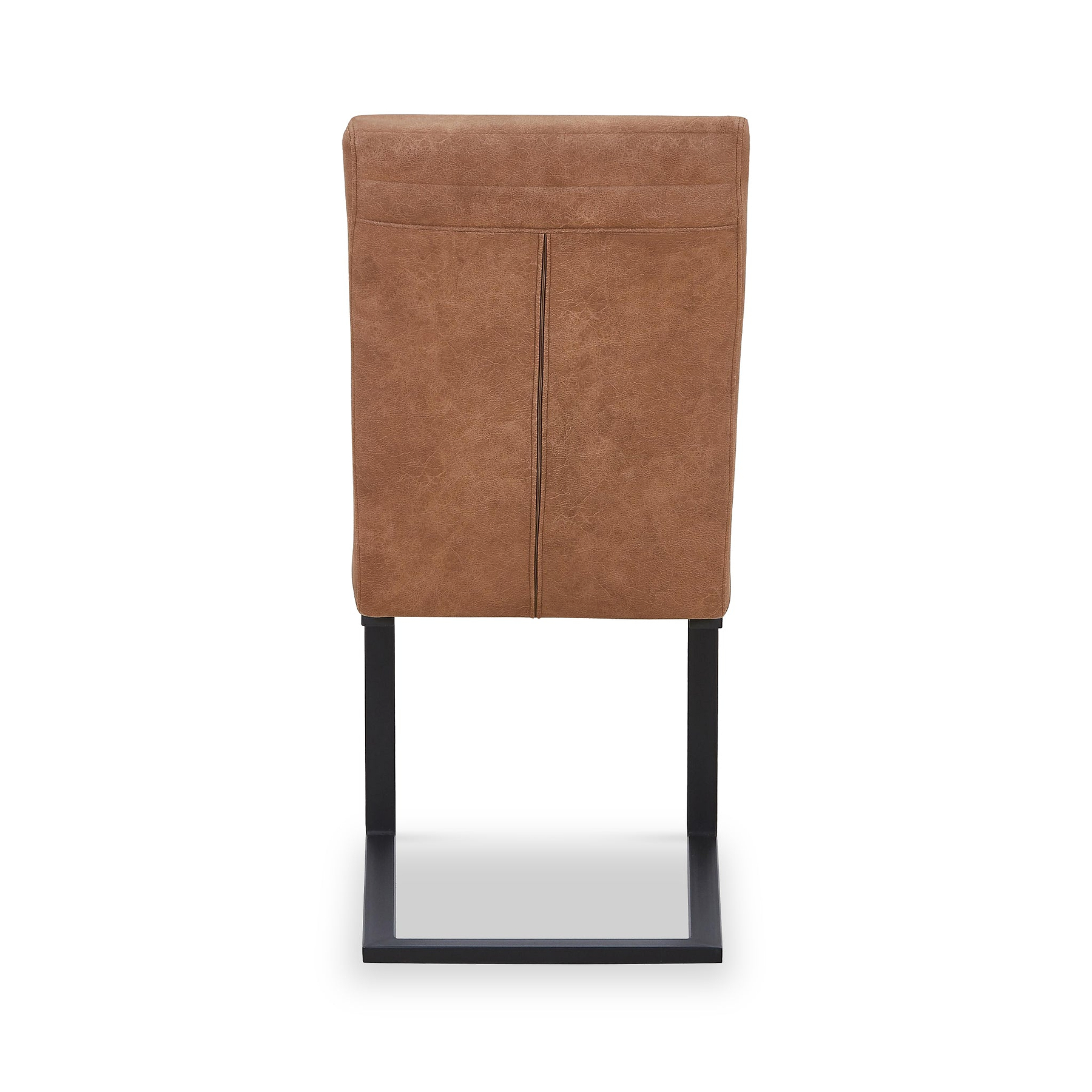 Rino Faux Leather Dining Chair Tan from Roseland Furniture