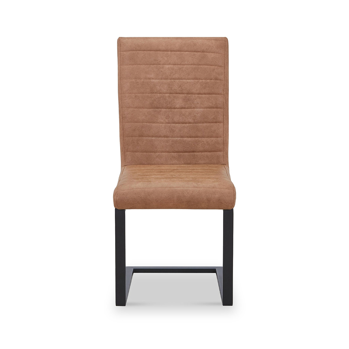 Rino Faux Leather Dining Chair Tan from Roseland Furniture