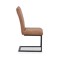 Rino Faux Leather Dining Chair Tan from Roseland Furniture
