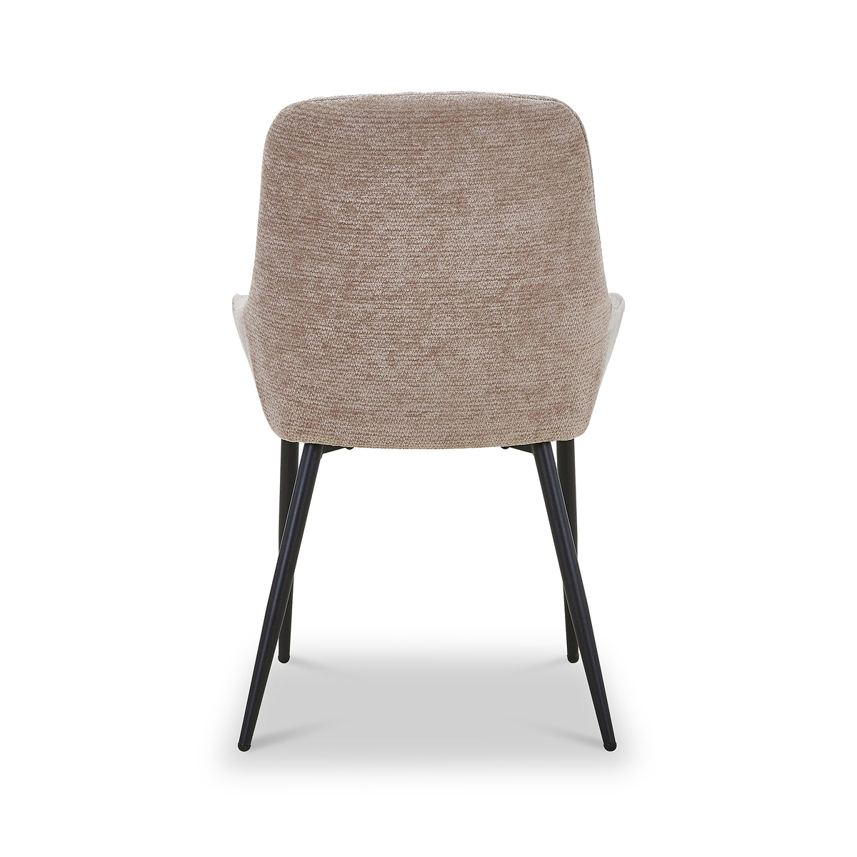 Loris Soft Fabric Dining Chair Mink from Roseland Furniture