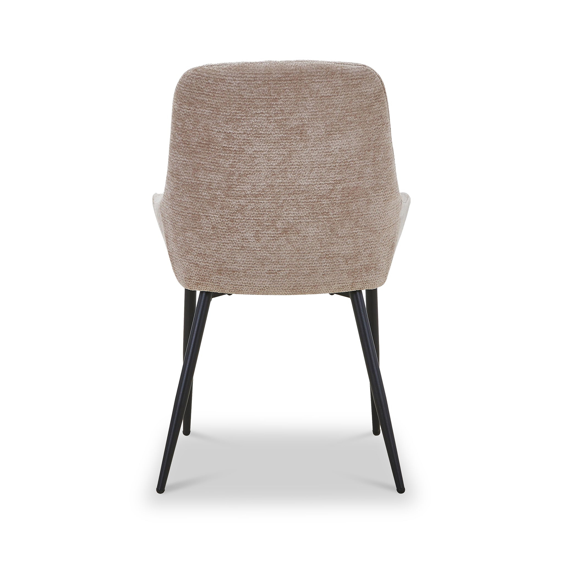 Loris Soft Fabric Dining Chair Mink from Roseland Furniture