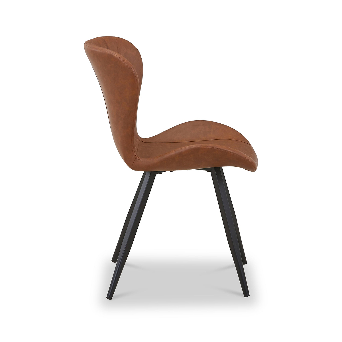 Santo Faux Leather Dining Chair from Roseland Furniture