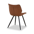 Morvah Faux Leather Dining Chair from Roseland Furniture