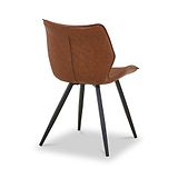 Morvah Faux Leather Dining Chair from Roseland Furniture