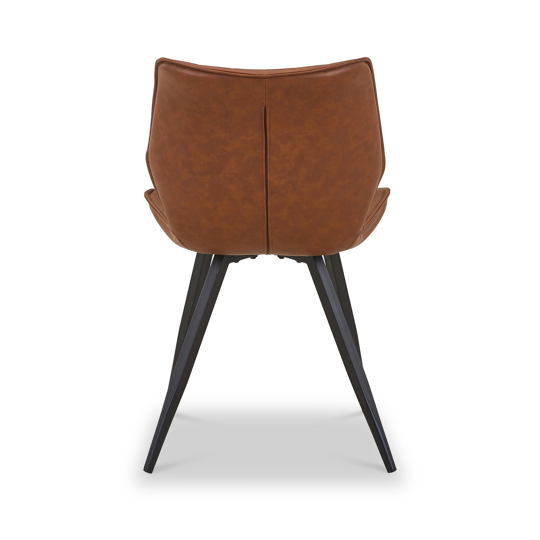 Morvah Faux Leather Dining Chair from Roseland Furniture
