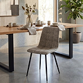 Alver Weave Dining Chair Grey from Roseland Furniture