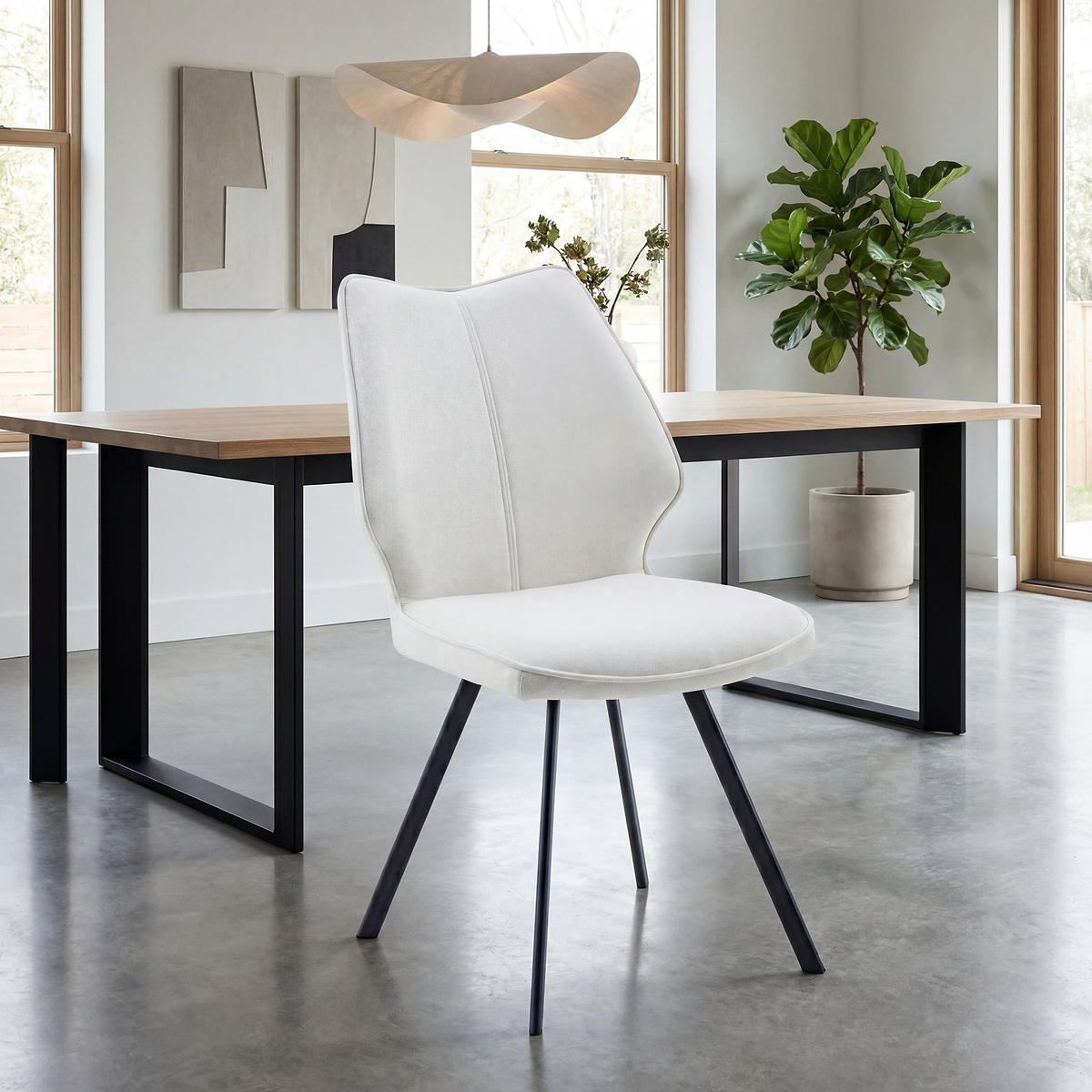 Vanora Fabric Dining Chair from Roseland Furniture