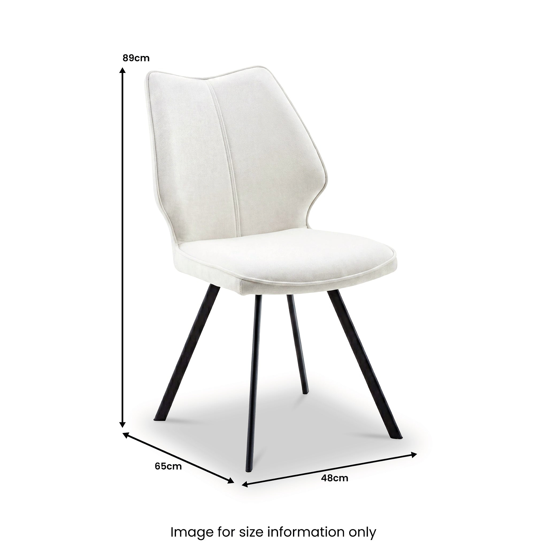 Vanora Fabric Dining Chair from Roseland Furniture