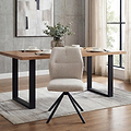 Sedna Swivel Dining Chair Mink from Roseland Furniture