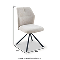 Sedna Swivel Dining Chair Mink from Roseland Furniture
