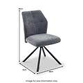 Kenwyn 160cm Curved Dining Table with 4 Sedna Dining Chairs