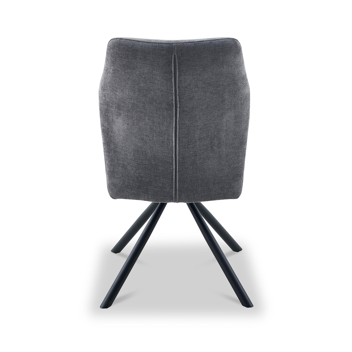 Sedna Swivel Dining Chair Charcoal from Roseland Furniture