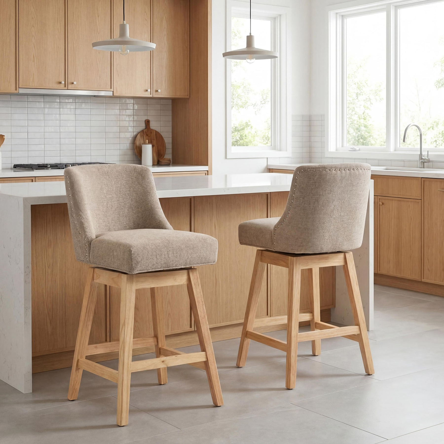 Tara Bar Stool Champagne from Roseland Furniture