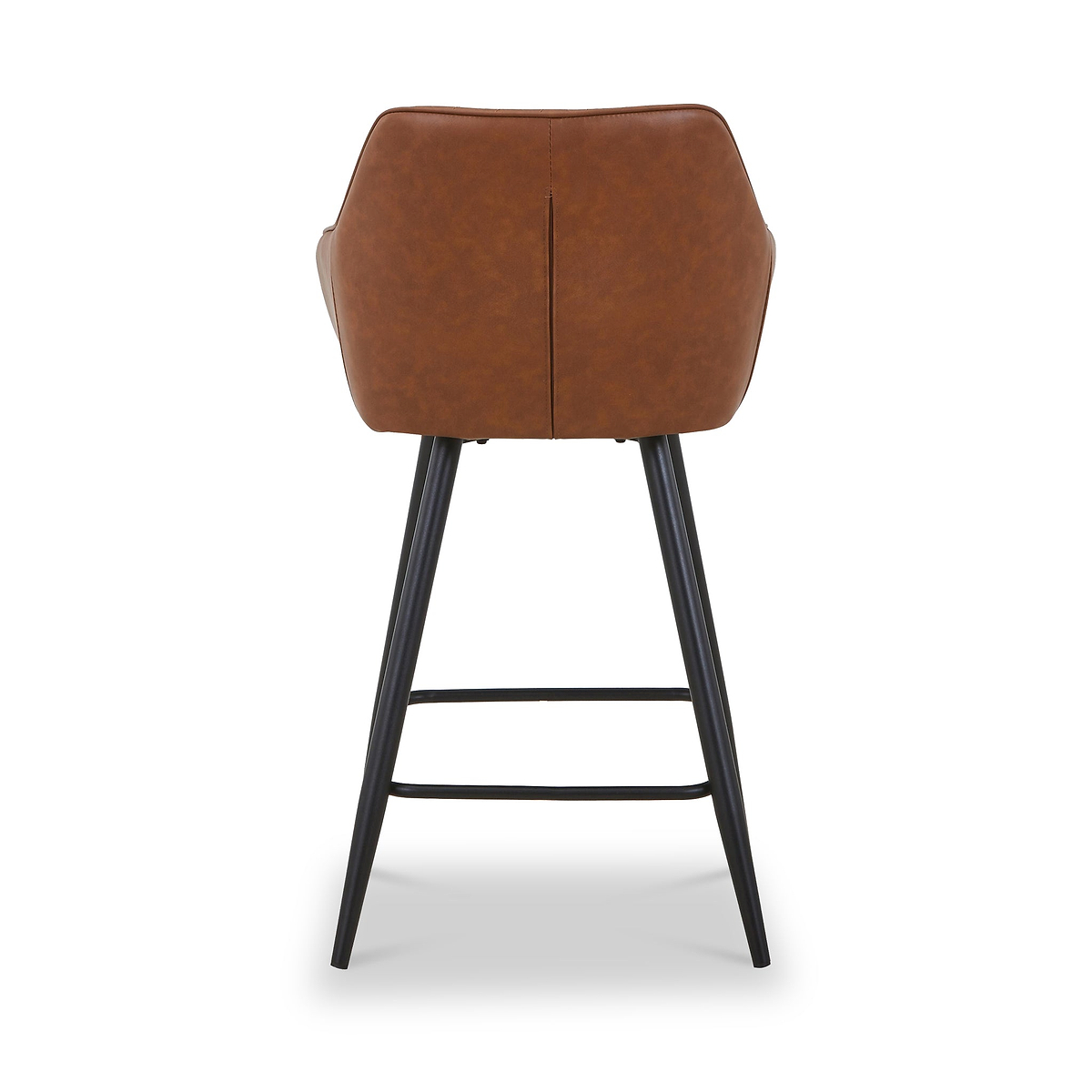 Nolan Faux Leather Bar Stool Tan from Roseland Furniture