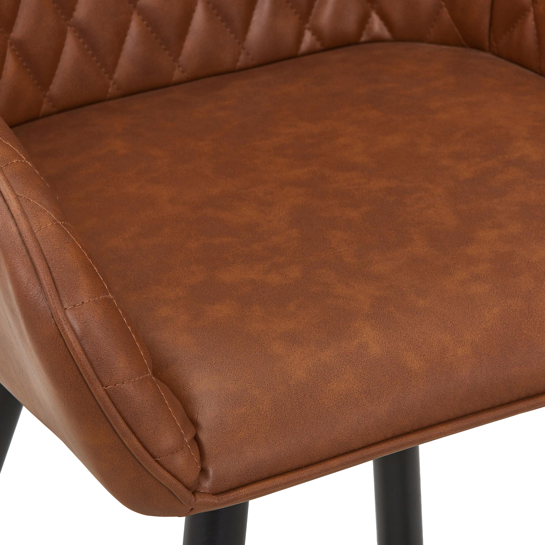 Nolan Faux Leather Bar Stool Tan from Roseland Furniture