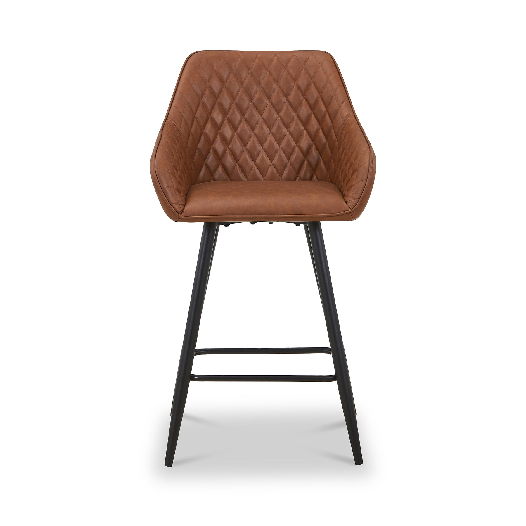 Nolan Faux Leather Bar Stool Tan from Roseland Furniture