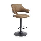 Faraday Faux Leather Bar Stool Tan from Roseland Furniture