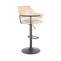 Faraday Faux Leather Bar Stool Latte from Roseland Furniture