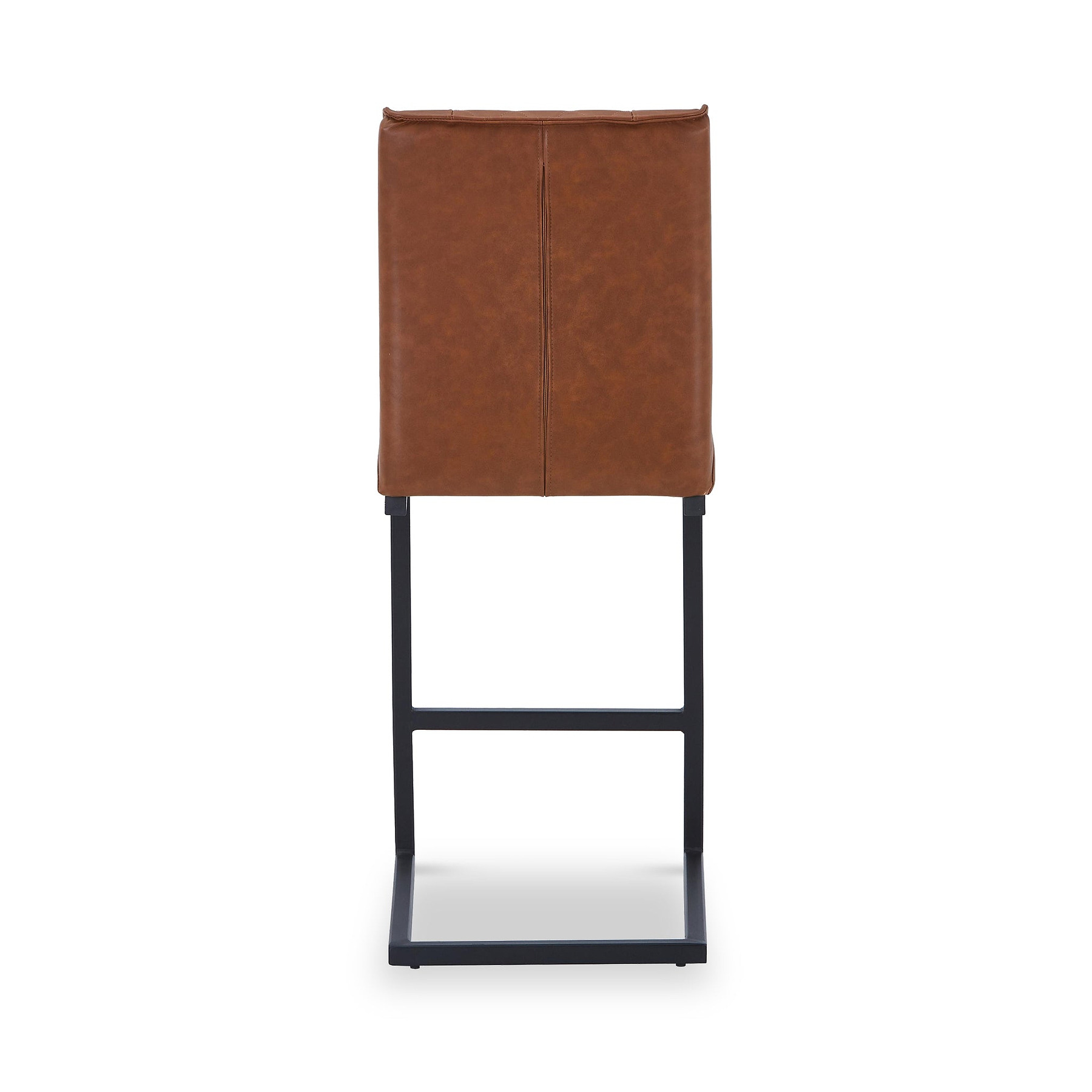 Brando Faux Leather Bar Stool Brown from Roseland Furniture