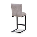 Rino Faux Leather Bar Stool Stone from Roseland Furniture