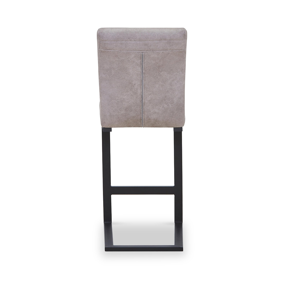 Rino Faux Leather Bar Stool Stone from Roseland Furniture